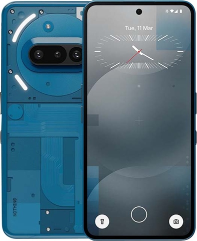 Nothing Phone (3a) (8GB+256GB) Blue, VoLTE B - CeX (IN): - Buy